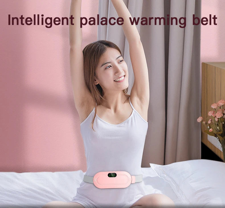 Heated Massage Warming Belt For Girls During Menstrual Period Auntie Nuangongbao Intelligent Heating Waist Massage Device