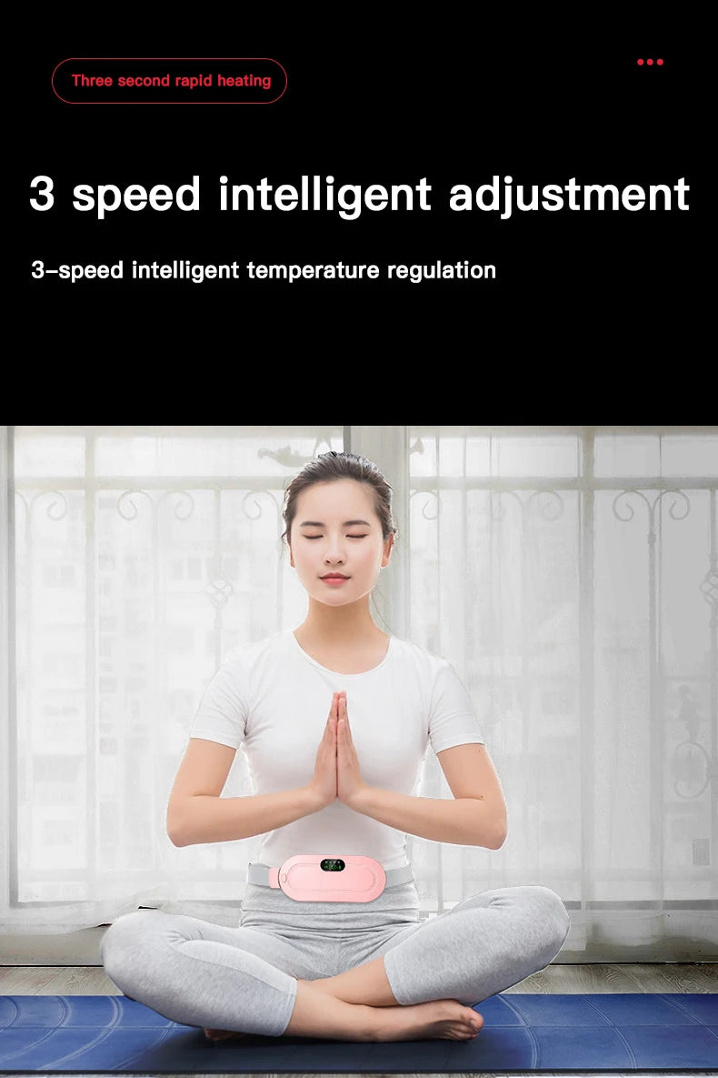 Heated Massage Warming Belt For Girls During Menstrual Period Auntie Nuangongbao Intelligent Heating Waist Massage Device